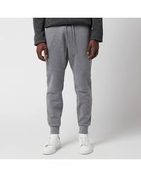 ralph lauren double knit joggers grey