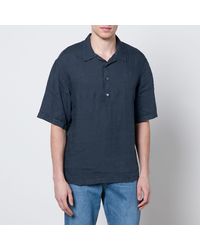 Barena - Mola Linen Polo Shirt - Lyst
