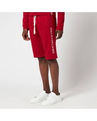 Polo Ralph Lauren Loopback Jersey Slim Shorts - Red