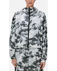 Rains - Naha Camouflage-Print Nylon Jacket - Lyst