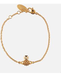 Vivienne Westwood Donna Bas Relief Bracelet - Metallic