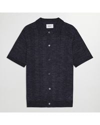 NN07 - Thor Wool-Blend Cardigan - Lyst