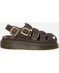 Dr. Martens - Archive Fisherman Leather Sandals - Lyst