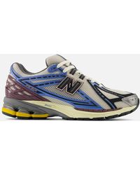 New Balance - 1906 Faux Leather And Mesh Trainers - Lyst