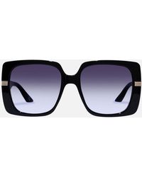 Le Specs Y2k Sporty Sunglasses in Green | Lyst UK