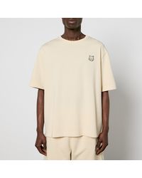 Maison Kitsuné - Bold Fox Head Patch Cotton-Jersey T-Shirt - Lyst