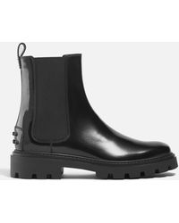 Tod's - Gomma Leather Chelsea Boots - Lyst