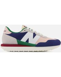 new balance 237 patchwork sneakers