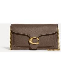 COACH®  Leather Covered Short Chain Strap