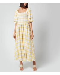Résumé Cotton Clemment Dress in Yellow - Lyst