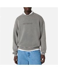 Axel Arigato - Distort Washed Cotton-Jersey Sweatshirt - Lyst