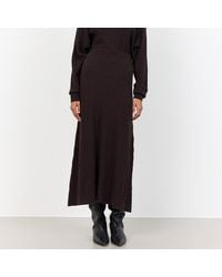 Levete Room - Leveté Room Jade Ribbed Wool-Blend Knit Skirt - Lyst