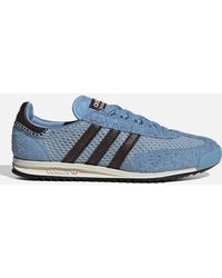 adidas - Sl76 Suede And Mesh Trainers - Lyst