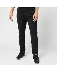 KENZO Mixed Mesh Sweatpants - Black