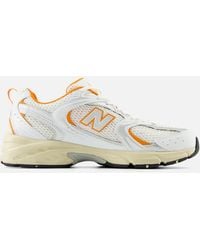 New Balance - 530 Faux Leather Trainers - Lyst