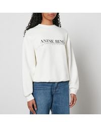 Anine Bing - Ramona Doodle Cotton-Jersey Sweatshirt - Lyst