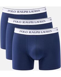 Polo Ralph Lauren - Logo-Waistband Boxers Set Of 3 - Lyst