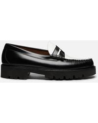 G.H. Bass & Co. - 90 Larson Leather Penny Loafers - Lyst