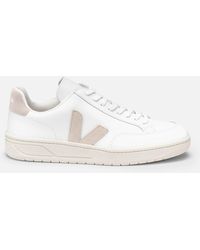 Veja - V-12 Leather Trainers - Lyst
