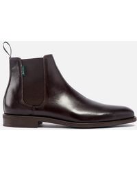 Paul Smith Cedric Leather Chelsea Boots - Brown
