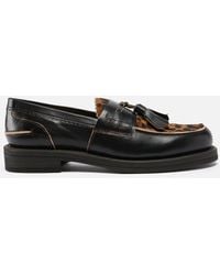 Our Legacy - Leather And Suede Tassel Loafers - Lyst