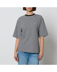 Anine Bing - Bo Stretch Organic Cotton T-Shirt - Lyst