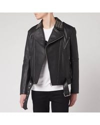hugo boss lefox leather jacket