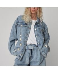 Stella Nova - Moon Washed Denim Jacket - Lyst