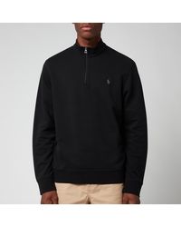 Polo Ralph Lauren Quarter-zip Pullover Jumper - Black