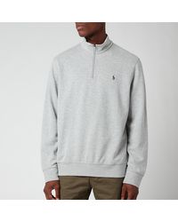 Polo Ralph Lauren - Pima Cotton Half-zip Sweater - Lyst