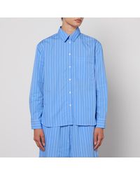 MAX&Co. - Bari Cotton-Poplin Boyfriend Shirt - Lyst
