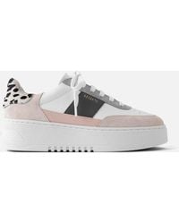 Axel Arigato - Orbit Vintage Leather And Suede Trainers - Lyst