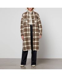 Isabel Marant - Fontizi Checked Wool-Blend Jacket - Lyst