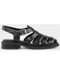 Vagabond Shoemakers - Vagabond Ellis Leather Sandals - Lyst