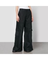 Marc Jacobs - Cotton-Canvas Wide-Leg Cargo Trousers - Lyst