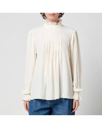 See By Chloé High Neck Blouse - White