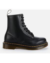 Dr. Martens - 1460 Smooth Leather 8-Eye Boots - Lyst