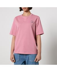 Maison Kitsuné - Bold Fox Head Patch Comfort Cotton Jersey T-Shirt - Lyst