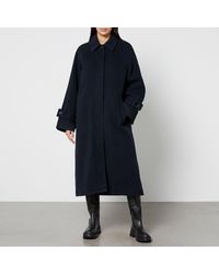 Samsøe & Samsøe - Alma Wool-Blend Coat - Lyst