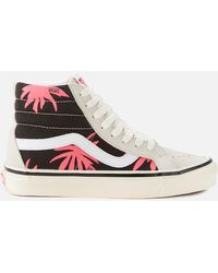 platform vans high top