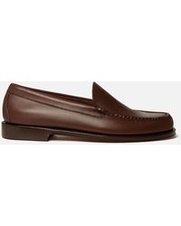 G.H. Bass & Co. - Venetian Leather Loafers - Lyst