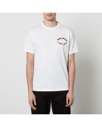 PS by Paul Smith - Happy Eye Cotton-Jersey T-Shirt - Lyst