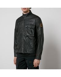 Belstaff - Centenary Racer Waxed Cotton-Blend Jacket - Lyst