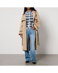 Baum und Pferdgarten - Deona Cotton-Gabardine Trench Coat - Lyst