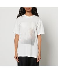 Anine Bing - Lili Ab X Mm X Dk Logo Cotton T-Shirt - Lyst