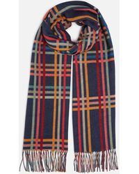 Paul Smith - Wool And Cashmere-blend Scarf - Lyst