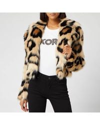 michael kors fur jacket