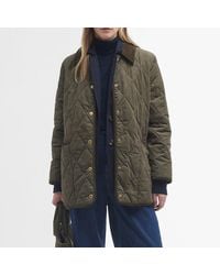 Barbour - Cornelia Quilted Cotton-Corduroy Jacket - Lyst