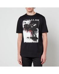 1017 ALYX 9SM - Icon Flower Cotton-jersey Graphic T-shirt - Lyst