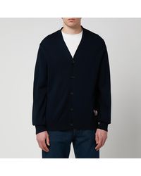 PS by Paul Smith Button Cardigan - Blue